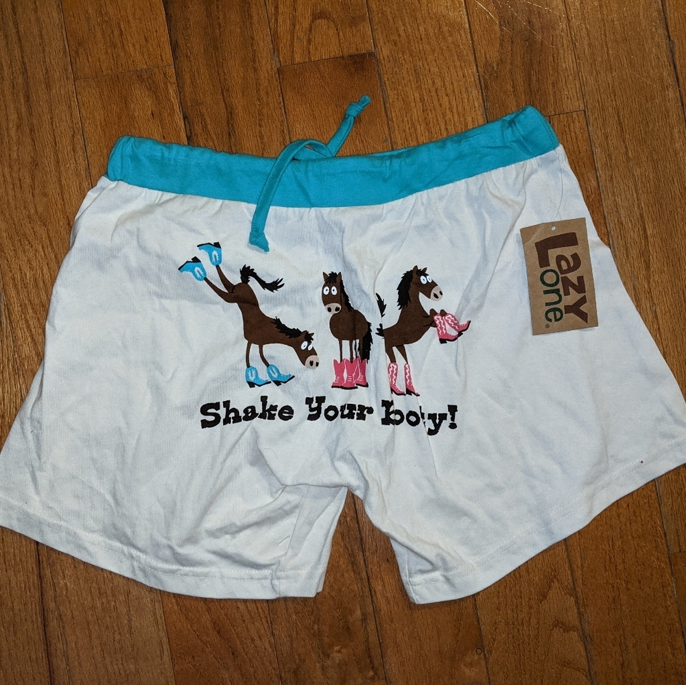 NWT Lazy One Boxers/PJ bottoms Sz Small